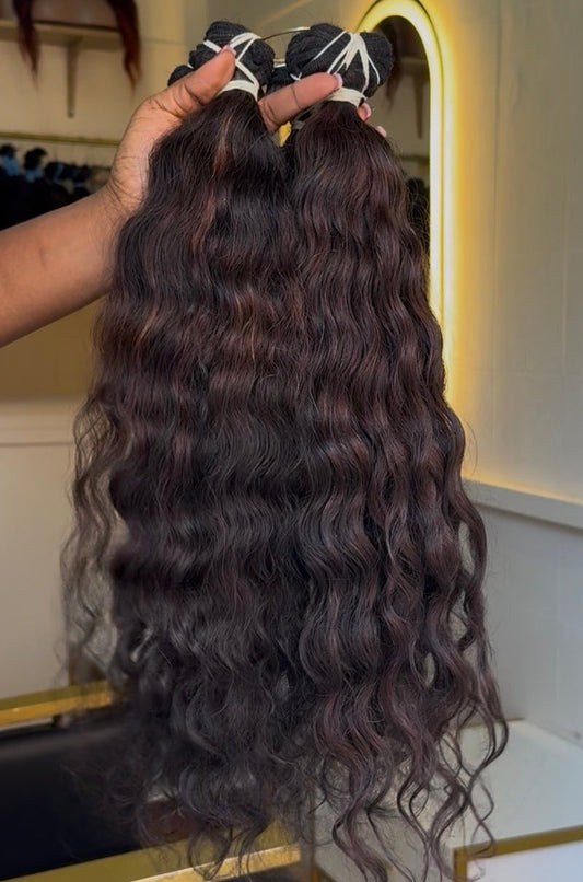 Extensões de cabelo humano
