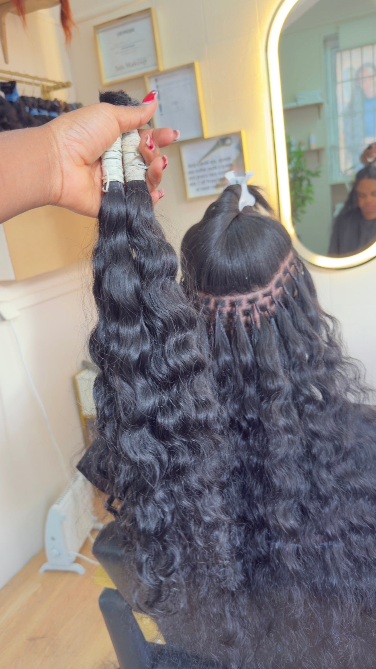 Cabelo+aplicação