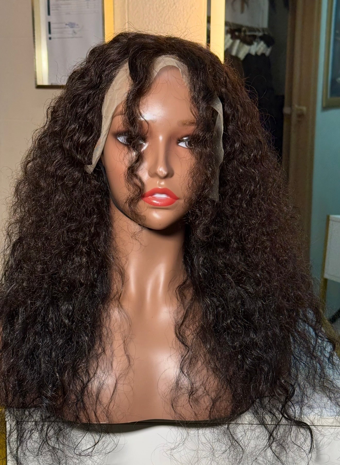Peruca de cabelo humano