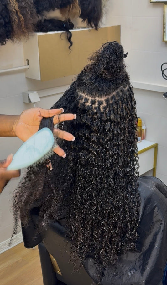 Cabelo+aplicação tamanho 60/65cm