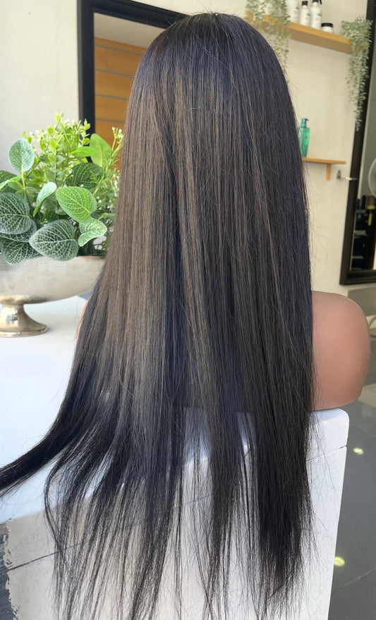Peruca de cabelo humano