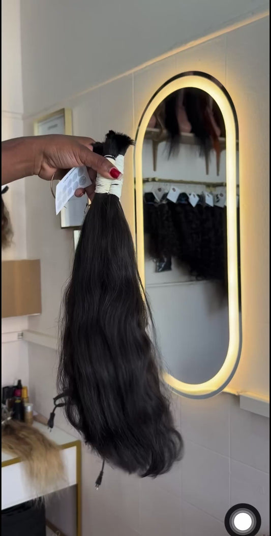 Extensões de cabelo humano