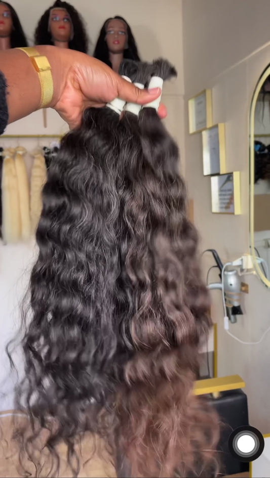 Extensões de cabelo humano
